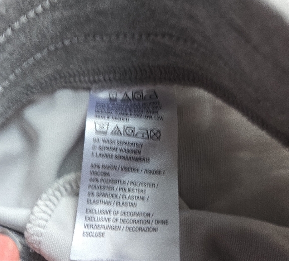 Peace Love World Gray Hoodie and Matching Pants - Picture 8 of 11